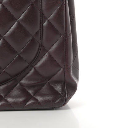 Chanel Lambskin Quilted Maxi Double Flap Purple 20 of 21