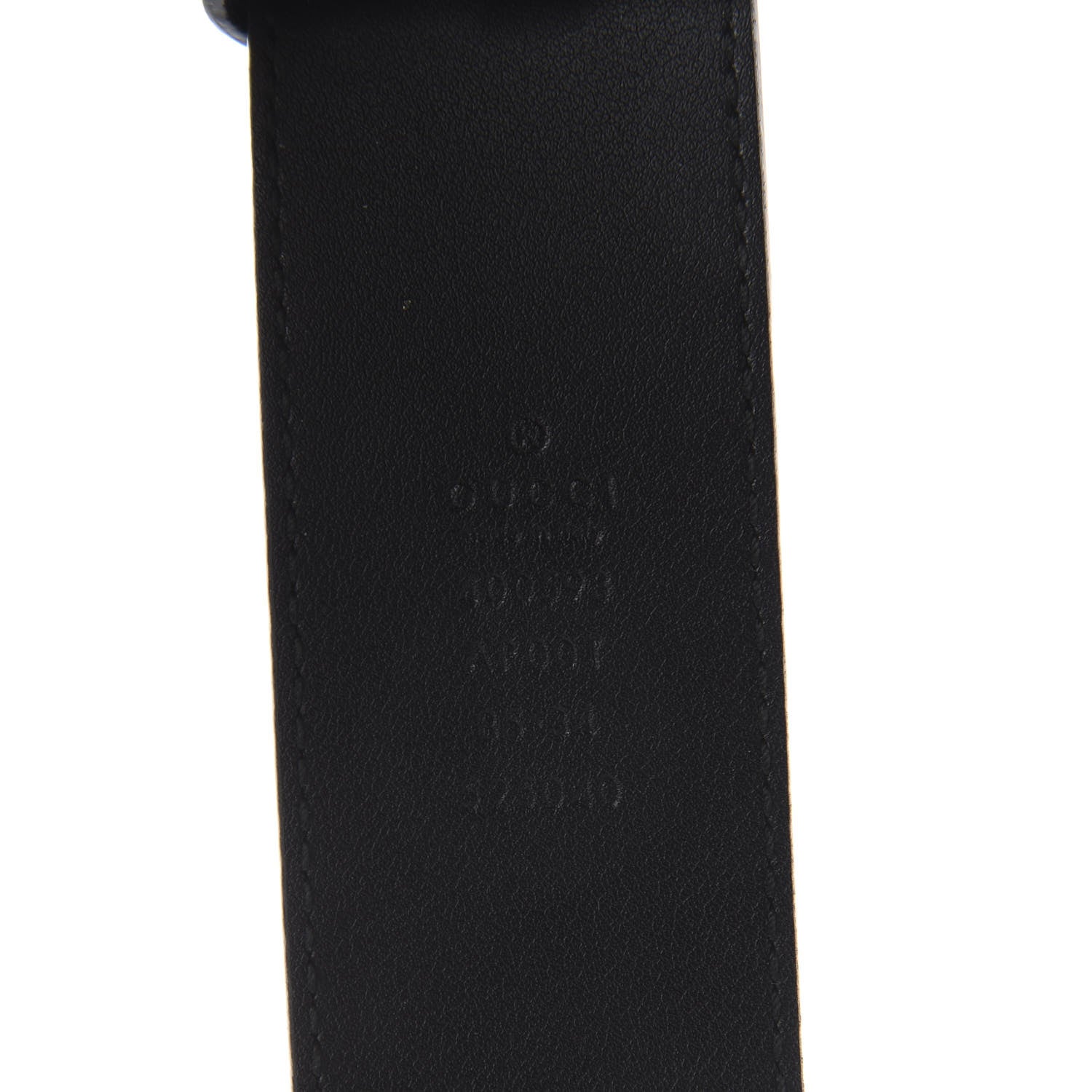 Gucci Calfskin Double G 40mm Belt 85 34 Black 3 of 4