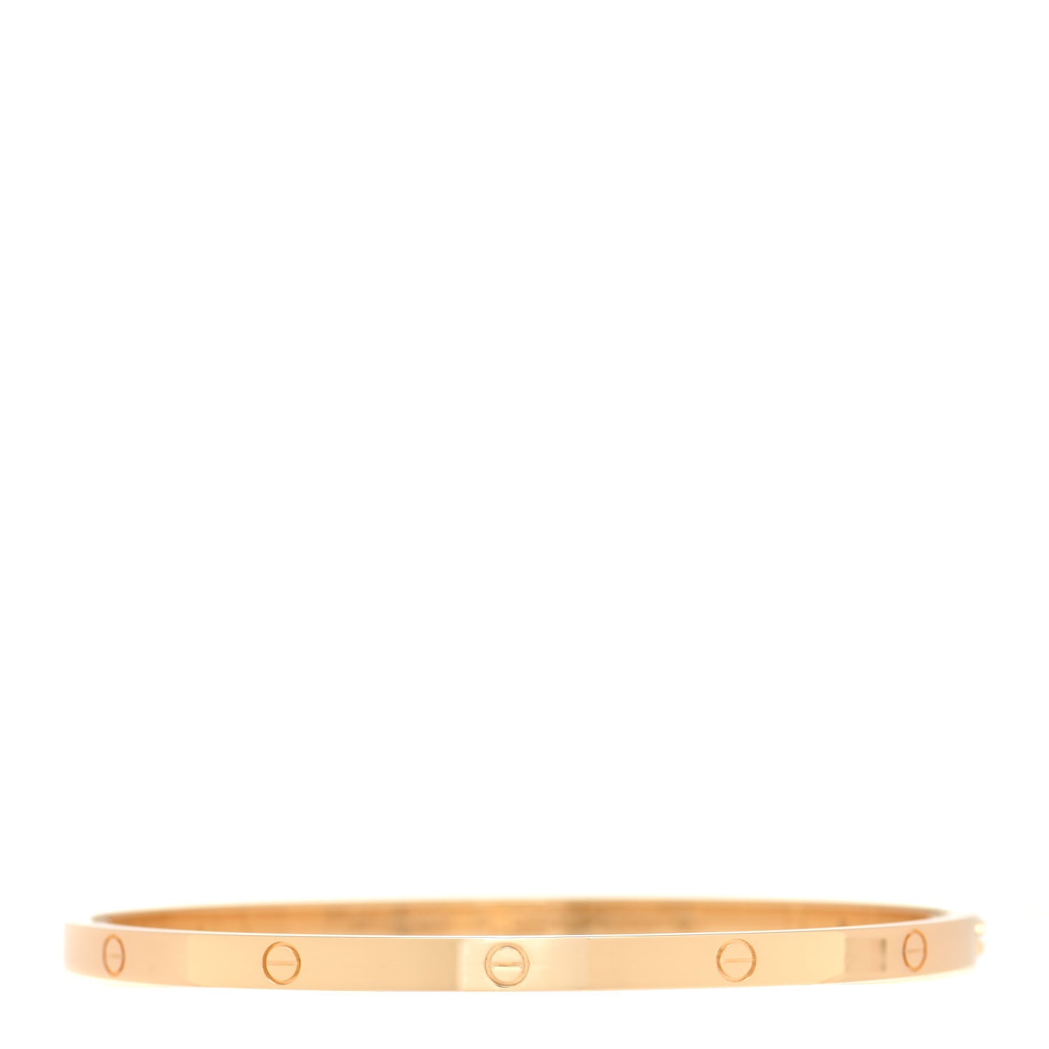 Cartier 18K Yellow Gold Small LOVE Bracelet 18 1 of 6