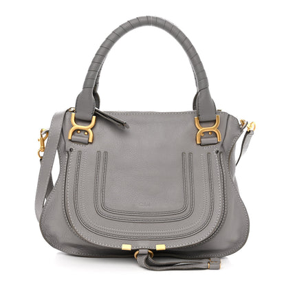 Chloe Calfskin Medium Marcie Satchel Cashmere Grey 1 of 16
