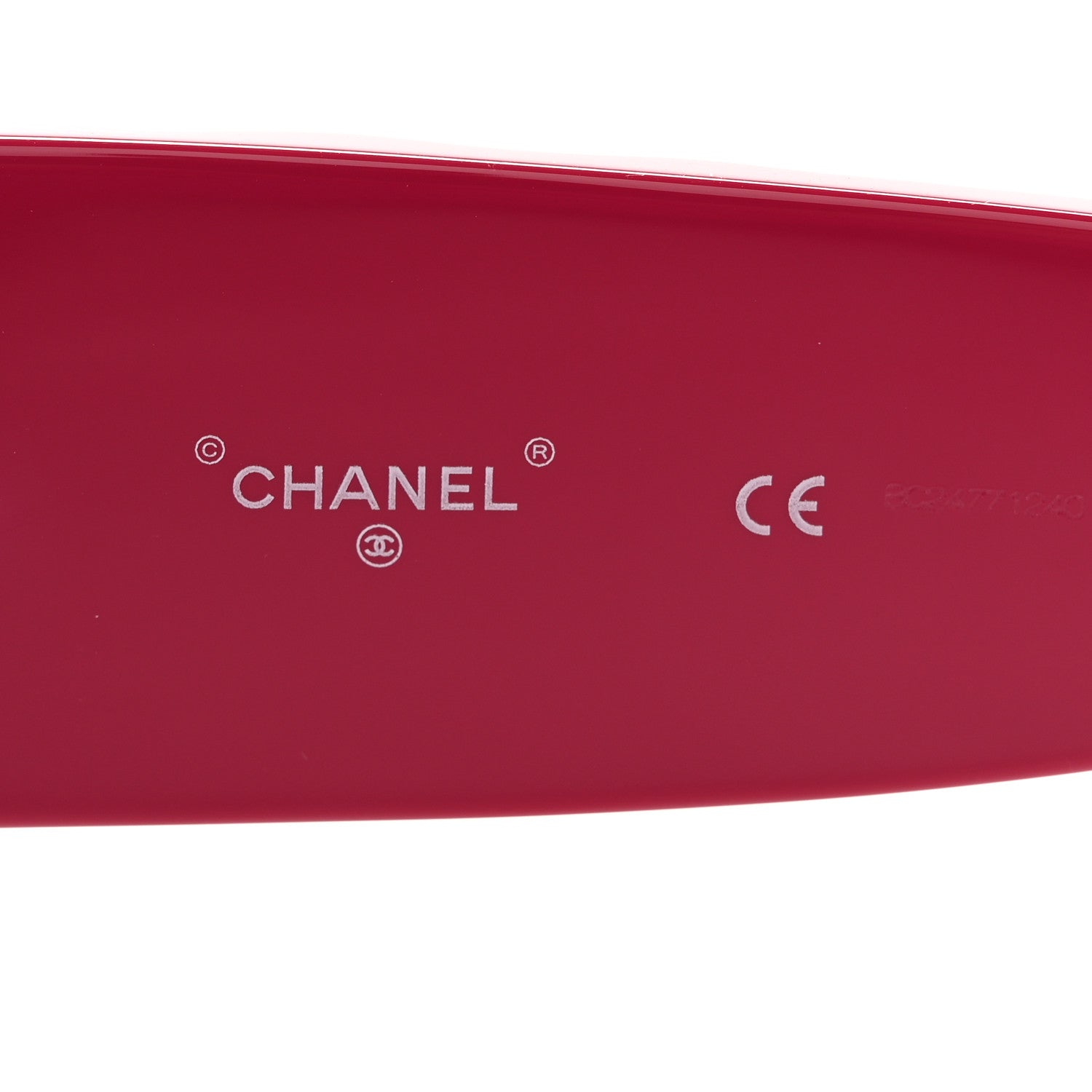 Chanel Acetate Shield Sunglasses 71466-A Blue Pink 6 of 8