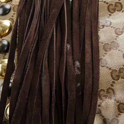 Gucci Crystal Monogram Fringe Babouska Hobo 8 of 8