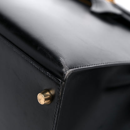 Hermes Box Kelly Sellier 35 Black 8 of 16
