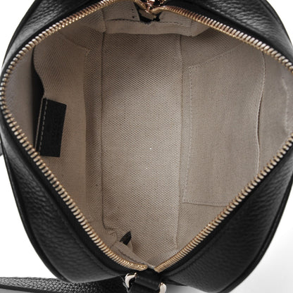 Gucci Pebbled Calfskin Small Soho Disco Bag Black 7 of 8