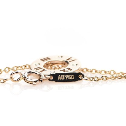 Tiffany 18K Rose Gold Diamond Atlas Pierced Bracelet 4 of 6