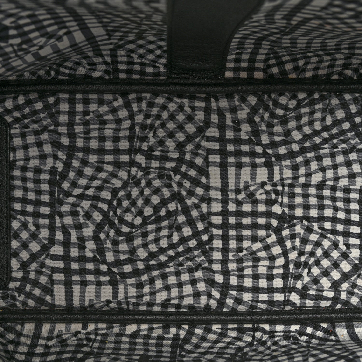 MCM Grained Calfskin Visetos Medium Liz Reversible Shopper Tote Black 8 of 19