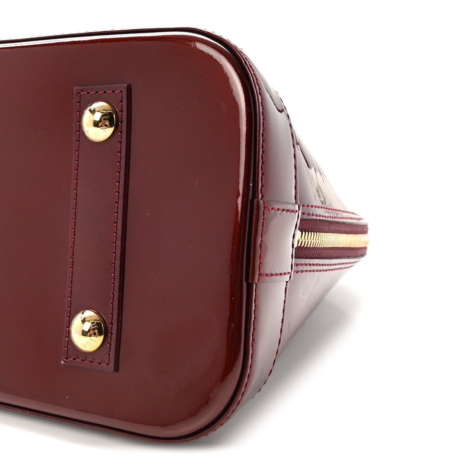 Louis Vuitton Vernis Alma PM Rouge Fauviste 9 of 9