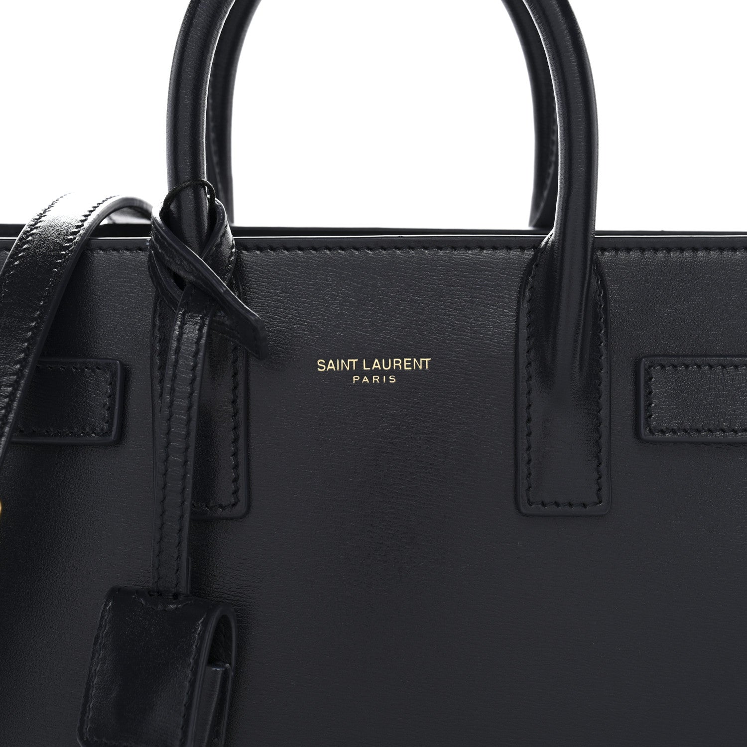 Saint Laurent Calfskin Nano Sac De Jour Deep Marine 7 of 9