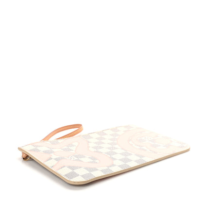 Louis Vuitton Damier Azur Tahitienne Neverfull MM GM Pochette 4 of 7