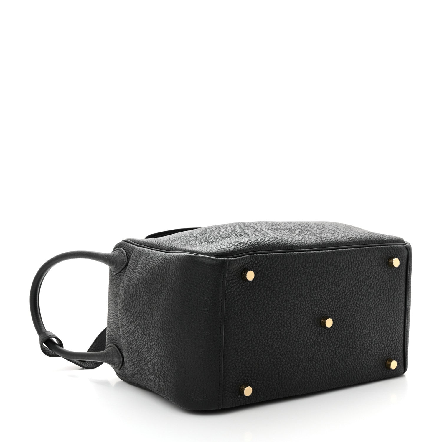 Hermes Taurillon Clemence Lindy 30 Black 4 of 11