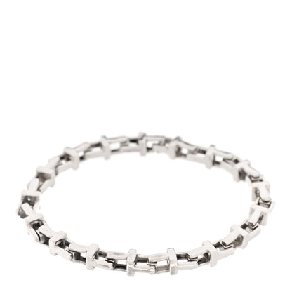 Tiffany Sterling Silver T Link Chain Bracelet 1 of 4