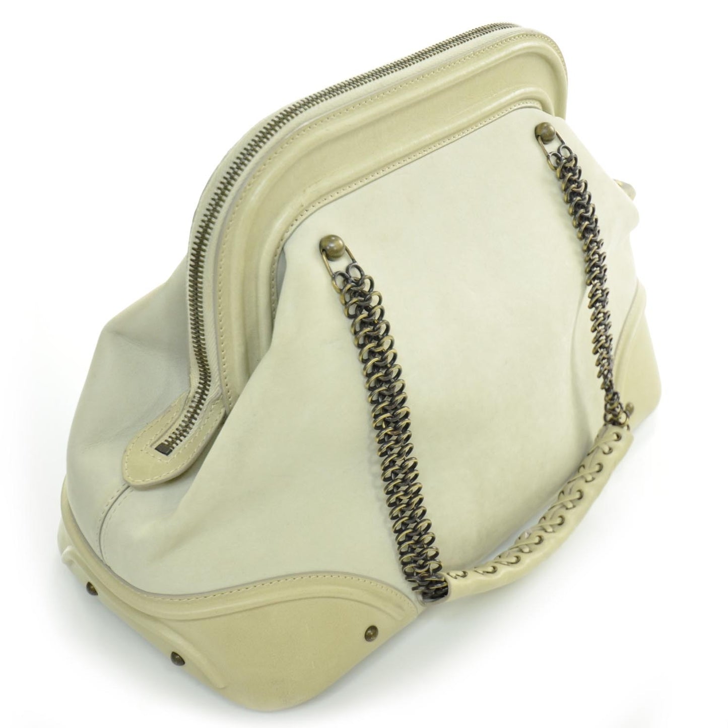 Nubuck Medium Jeanne Frame Bag