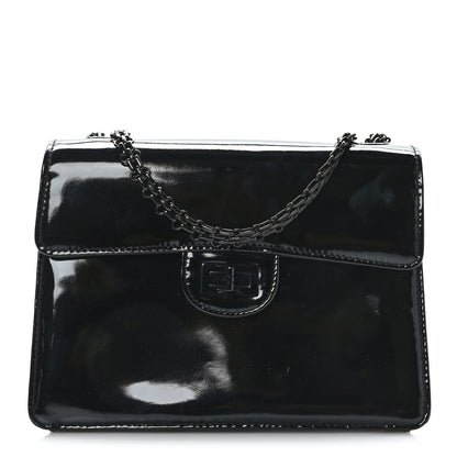 Chanel Patent Mini Reissue Flap Black 1 of 9