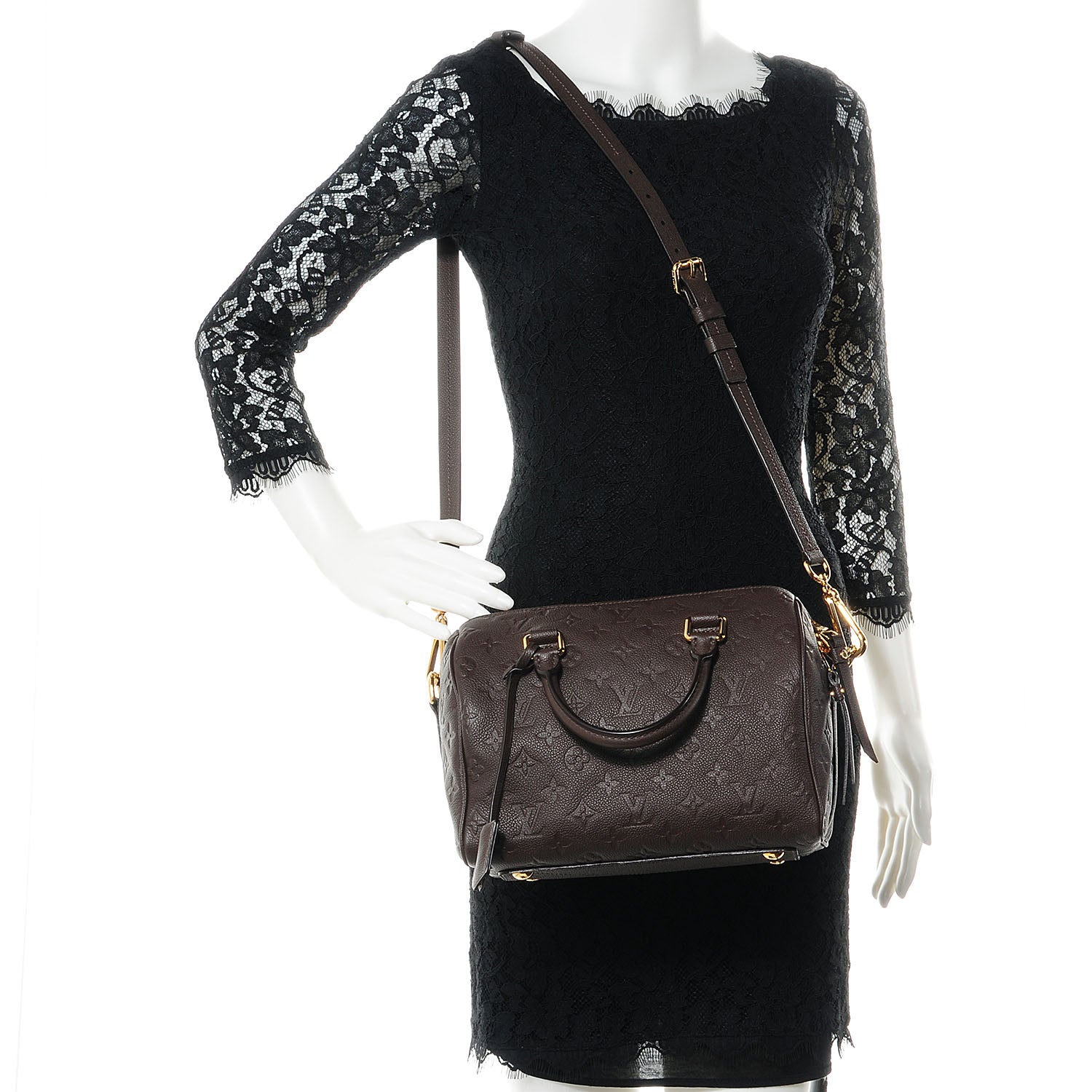 Louis Vuitton Empreinte Speedy Bandouliere 25 Terre 2 of 8