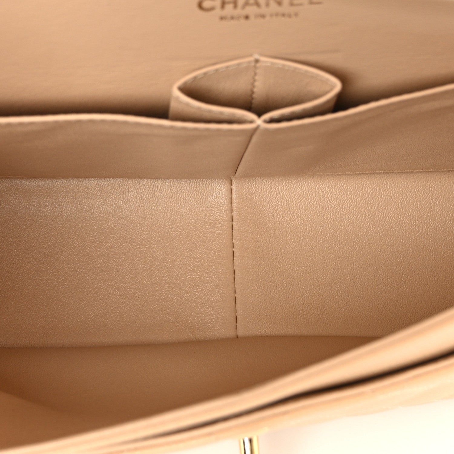 Chanel Caviar Quilted Jumbo Double Flap Beige Clair 5 of 12