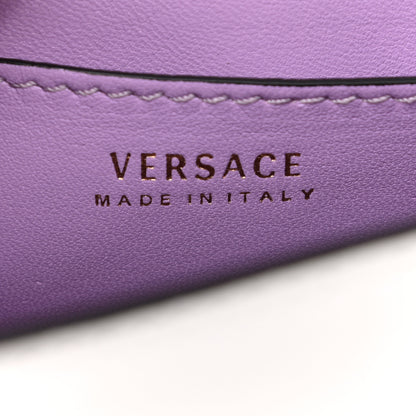 Versace Grained Calfskin Small La Medusa Top Handle Bag White 6 of 15