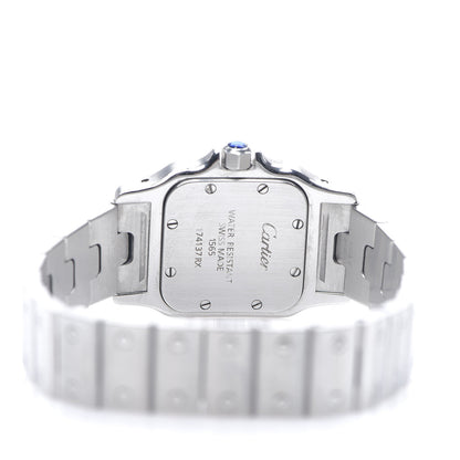 Cartier Stainless Steel 24mm Santos de Galbee Quartz Watch 4 of 6