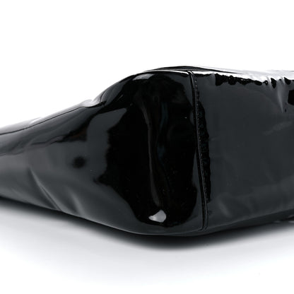 Chanel Patent Perforated CC Handle Bag Black 10 of 15