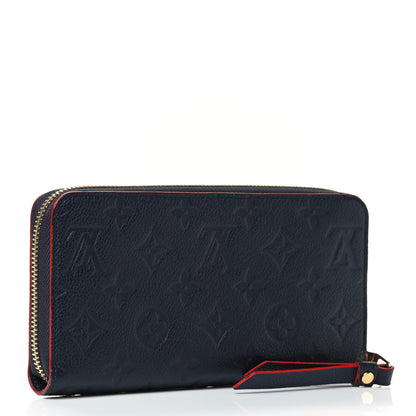 Louis Vuitton Empreinte Zippy Wallet Marine Rouge 2 of 4