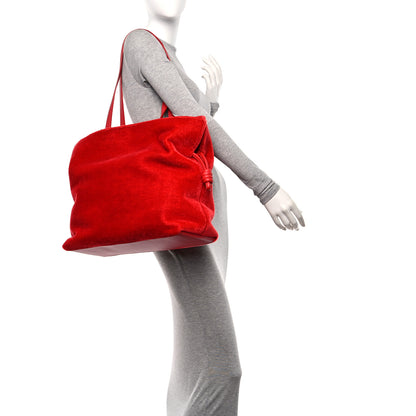 Loewe Mohair Flamenco XL Knot Clutch Scarlet Red 2 of 10