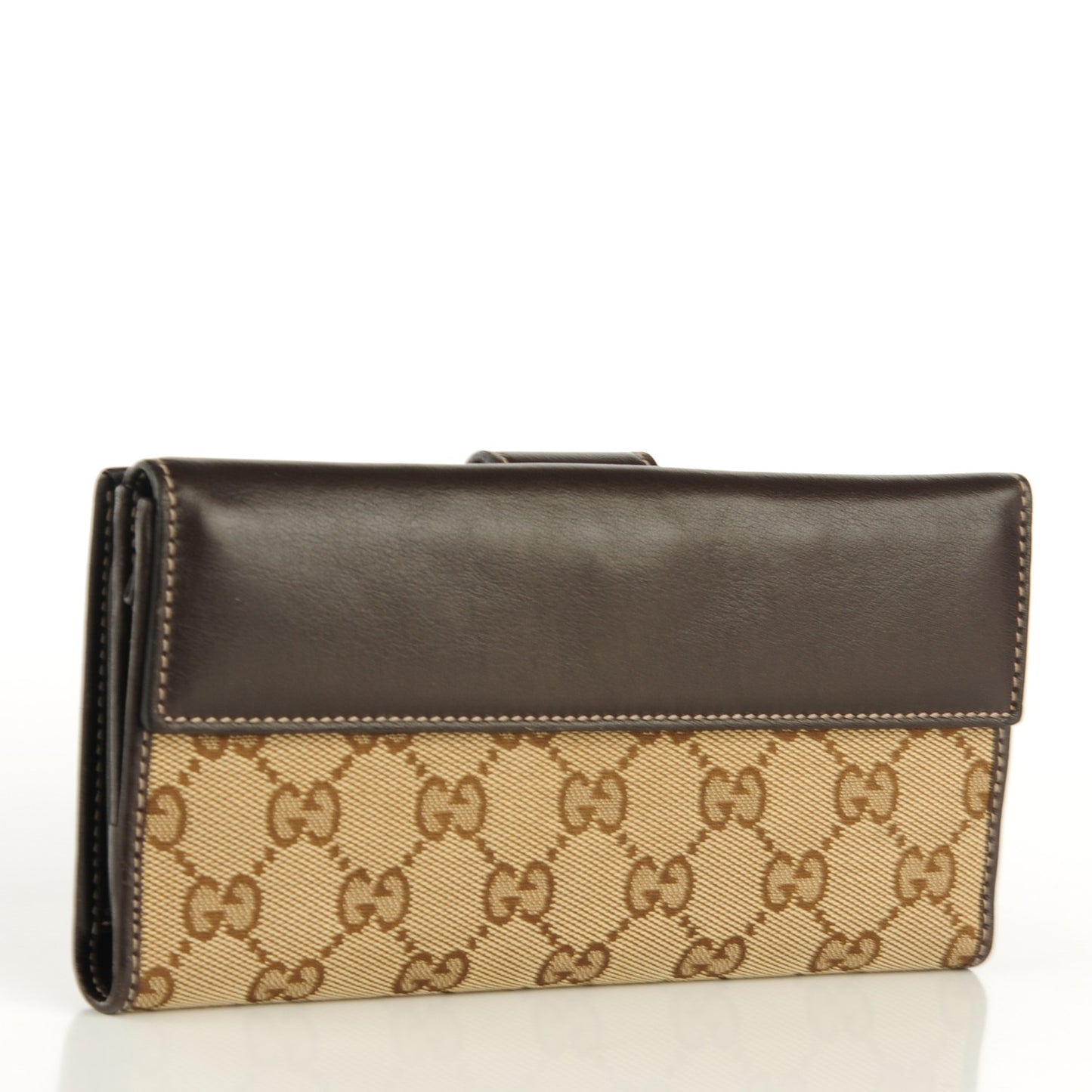Monogram Heart Continental Wallet Brown