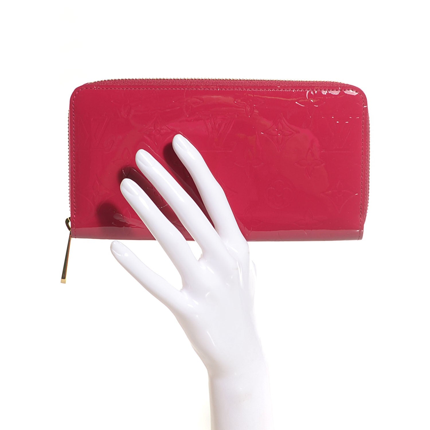 Louis Vuitton Vernis Zippy Wallet Rose Indien 2 of 8