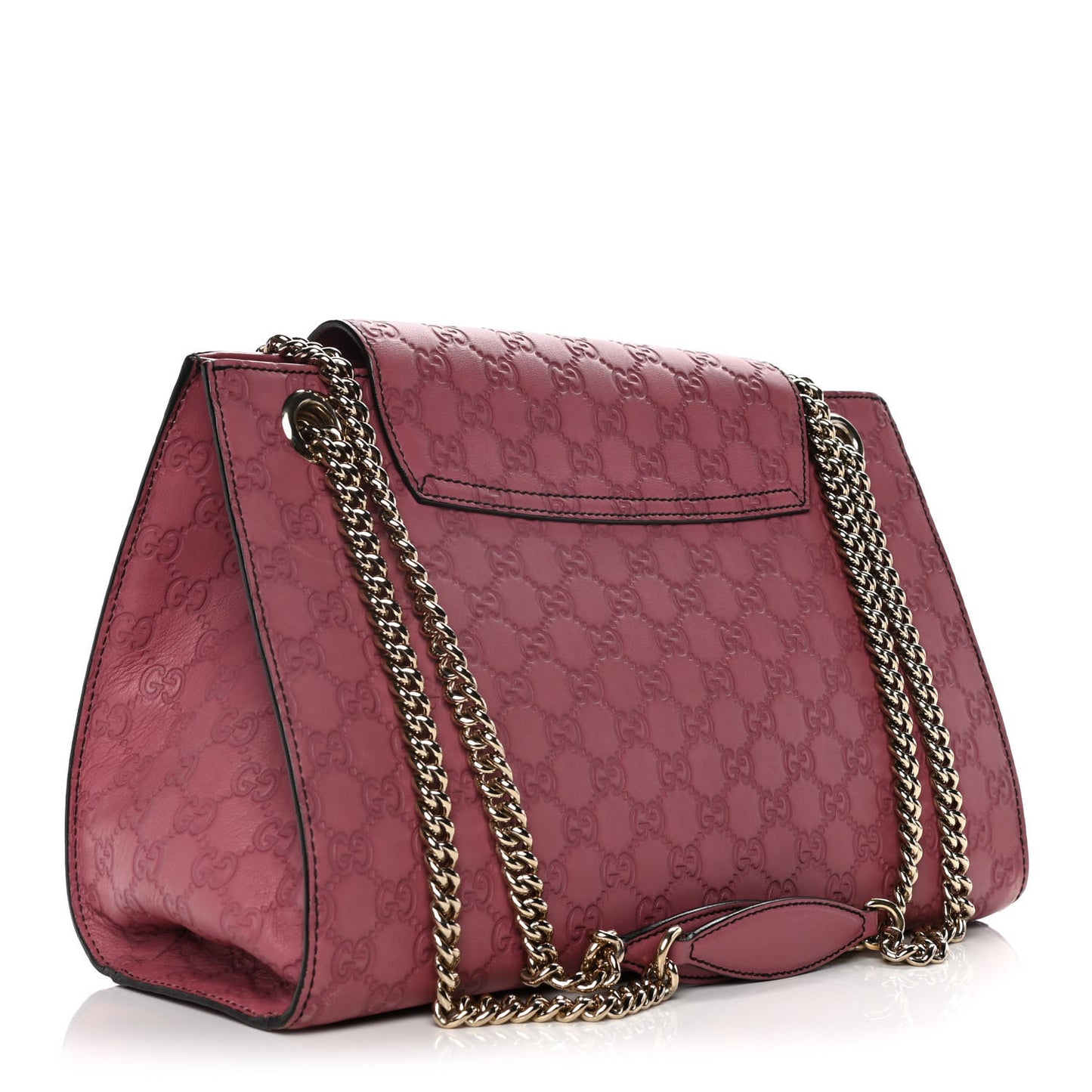 Guccissima Large Emily Chain Shoulder Bag Peonia Flower