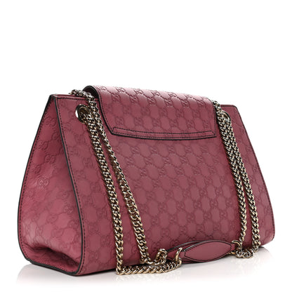 Gucci Guccissima Large Emily Chain Shoulder Bag Peonia Flower 3 of 20