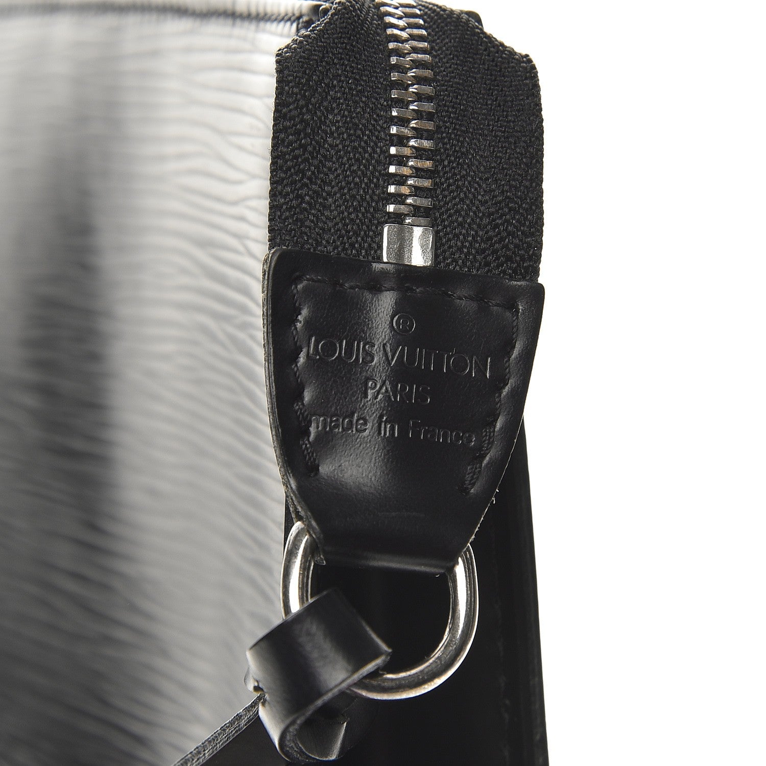 Louis Vuitton Epi Pochette Accessories 24 Black 6 of 7