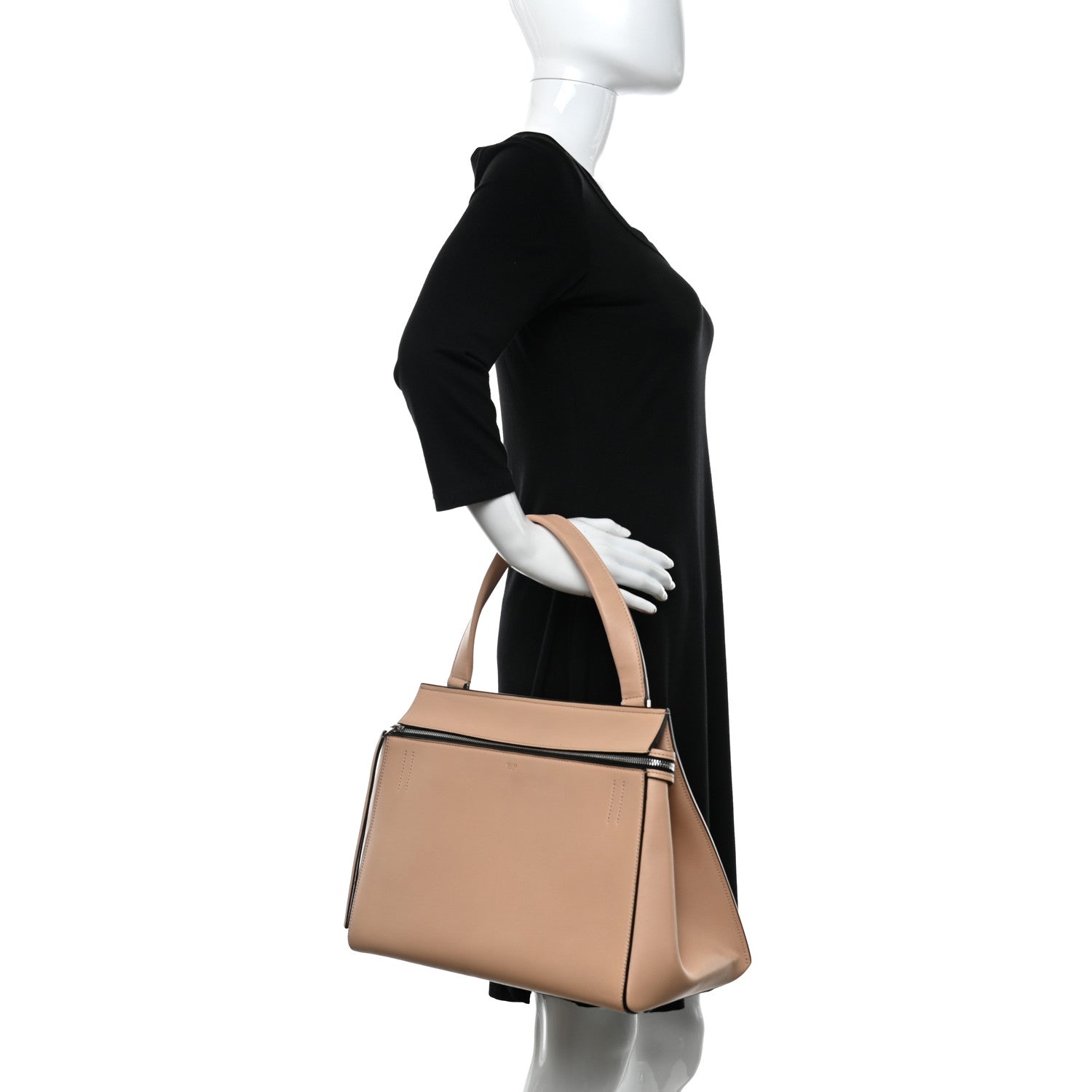 Celine Palmelato Medium Edge Shoulder Bag Blush 2 of 13