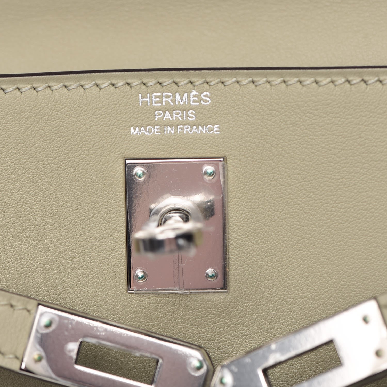 Hermes Swift Kelly Retourne 25 Sauge 26 of 41