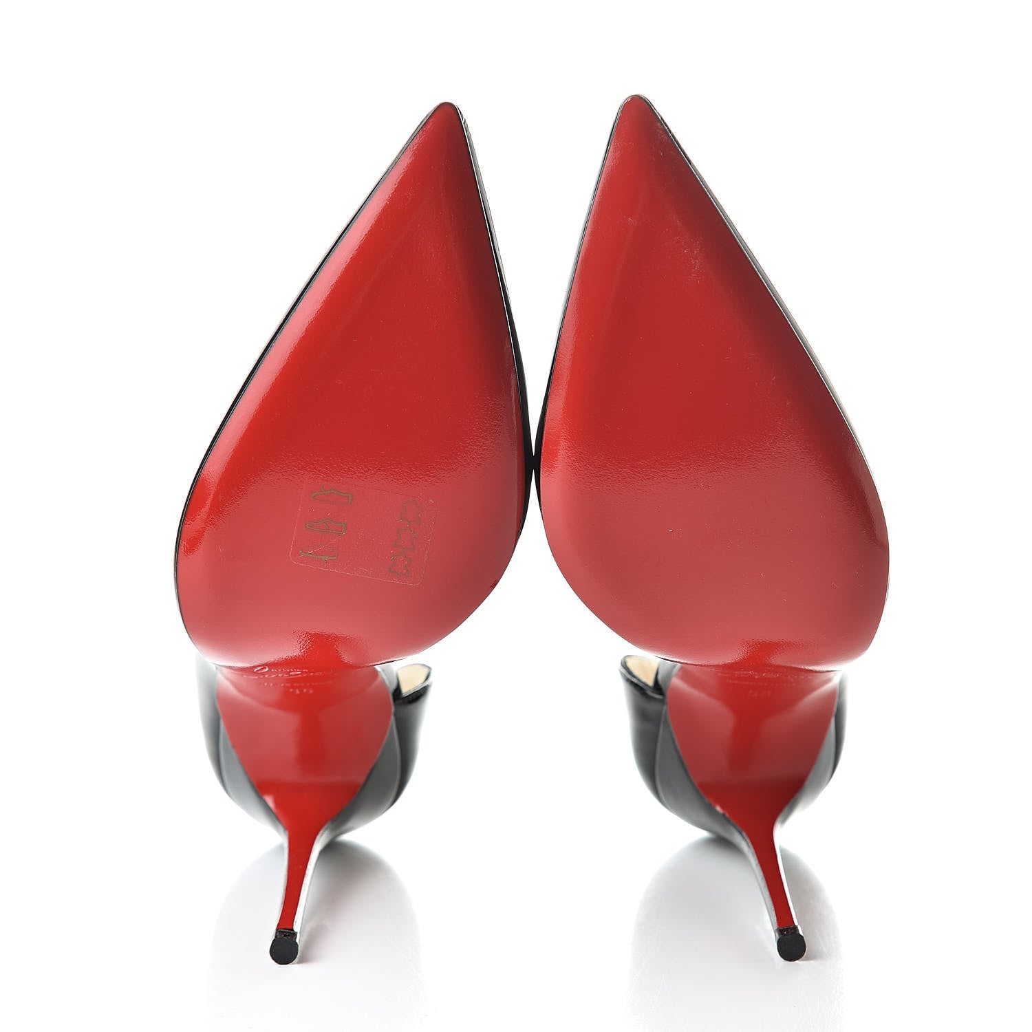 Christian Louboutin Patent Iriza 100 Pumps 36 Black 5 of 8