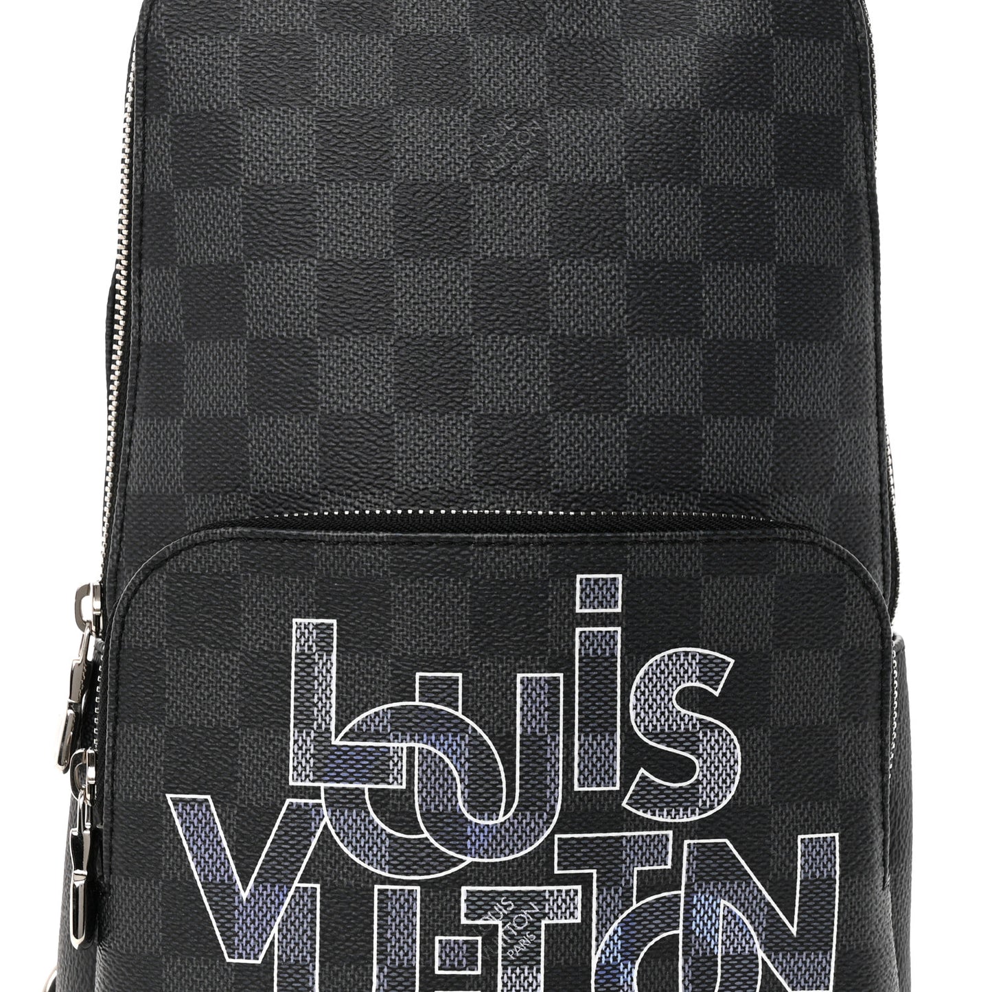 Damier Graphite Logo Avenue Sling Backpack