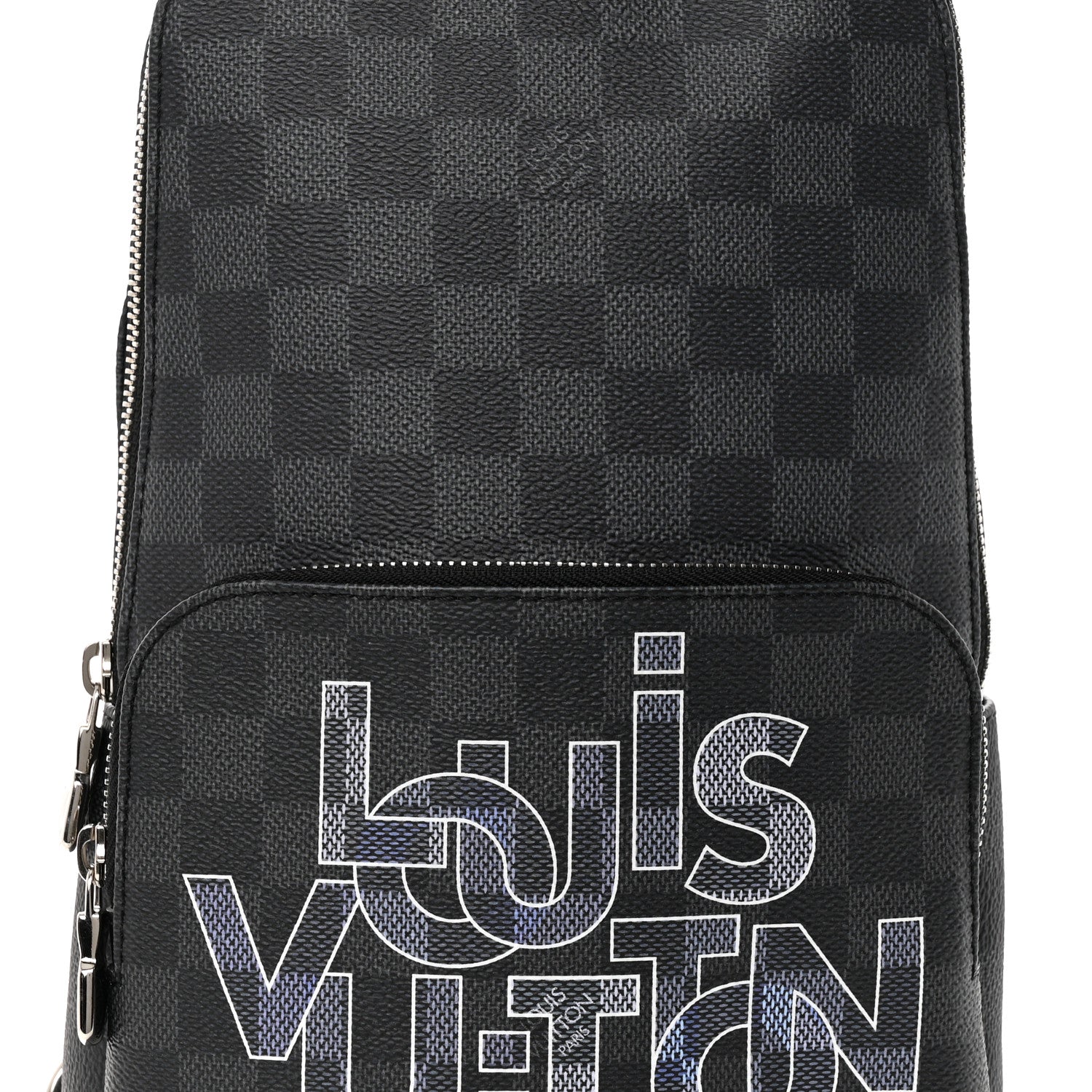 Louis Vuitton Damier Graphite Logo Avenue Sling Backpack 7 of 12