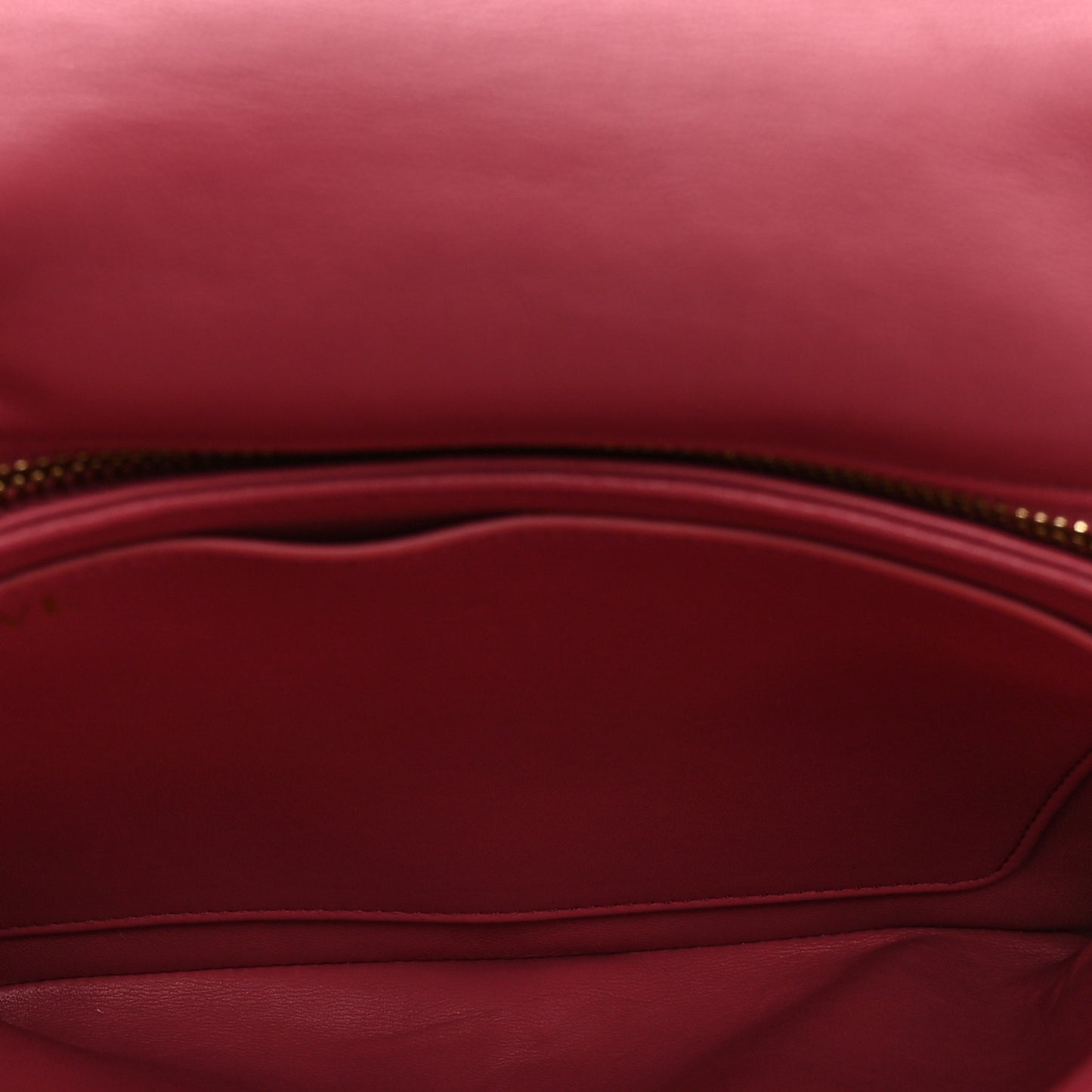 Lambskin Goya Puffer Bag Plumrose