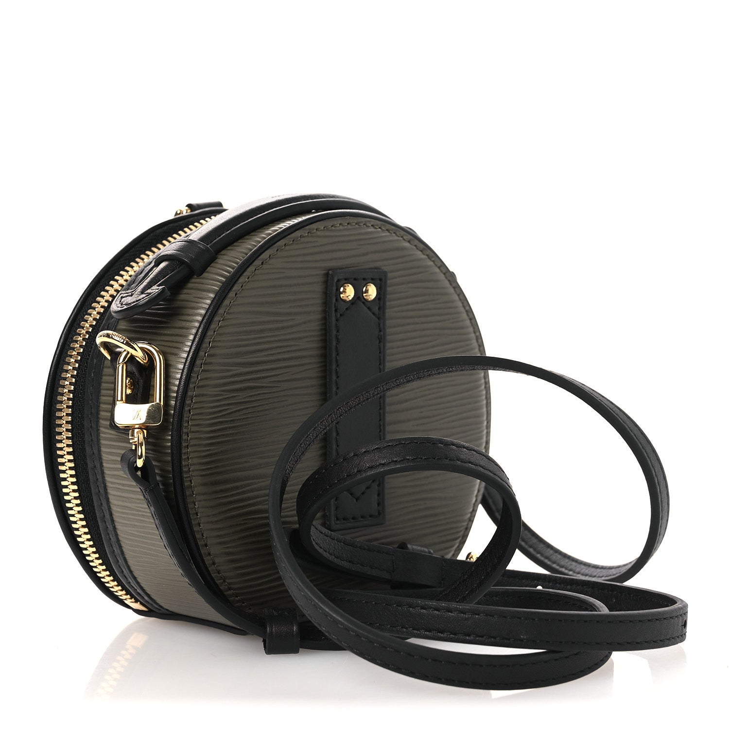 Louis Vuitton Epi Mini Boite Chapeau Kaki 2 of 8