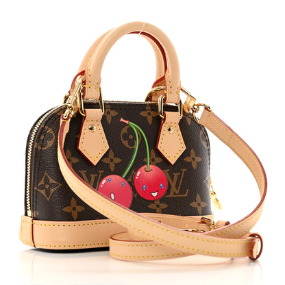 Louis Vuitton LV X TM Monogram Cerises Nano Alma 2 of 9