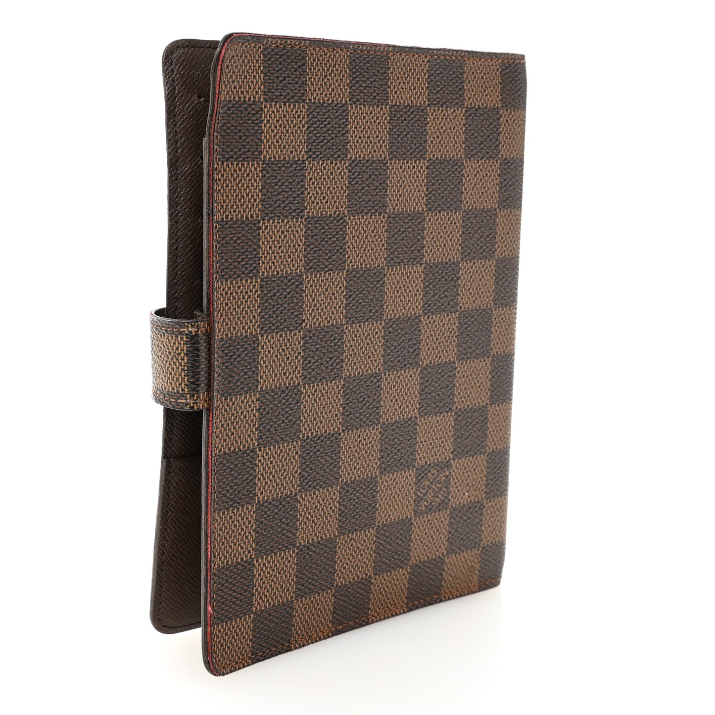 Damier Ebene Medium Ring Agenda Cover