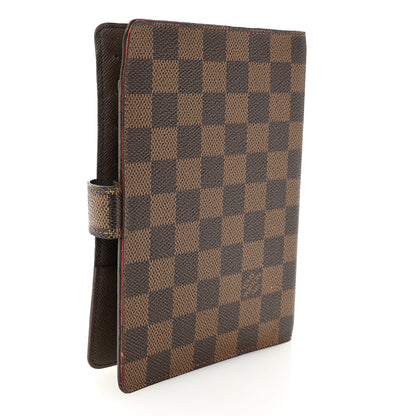 Louis Vuitton Damier Ebene Medium Ring Agenda Cover 3 of 6