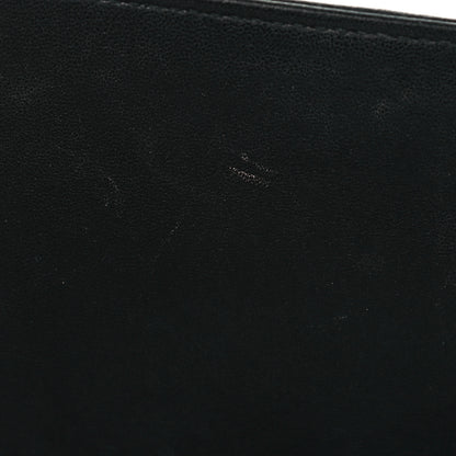 Christian Dior Lambskin Cannage Lady Dior Chain Wallet Black 9 of 9