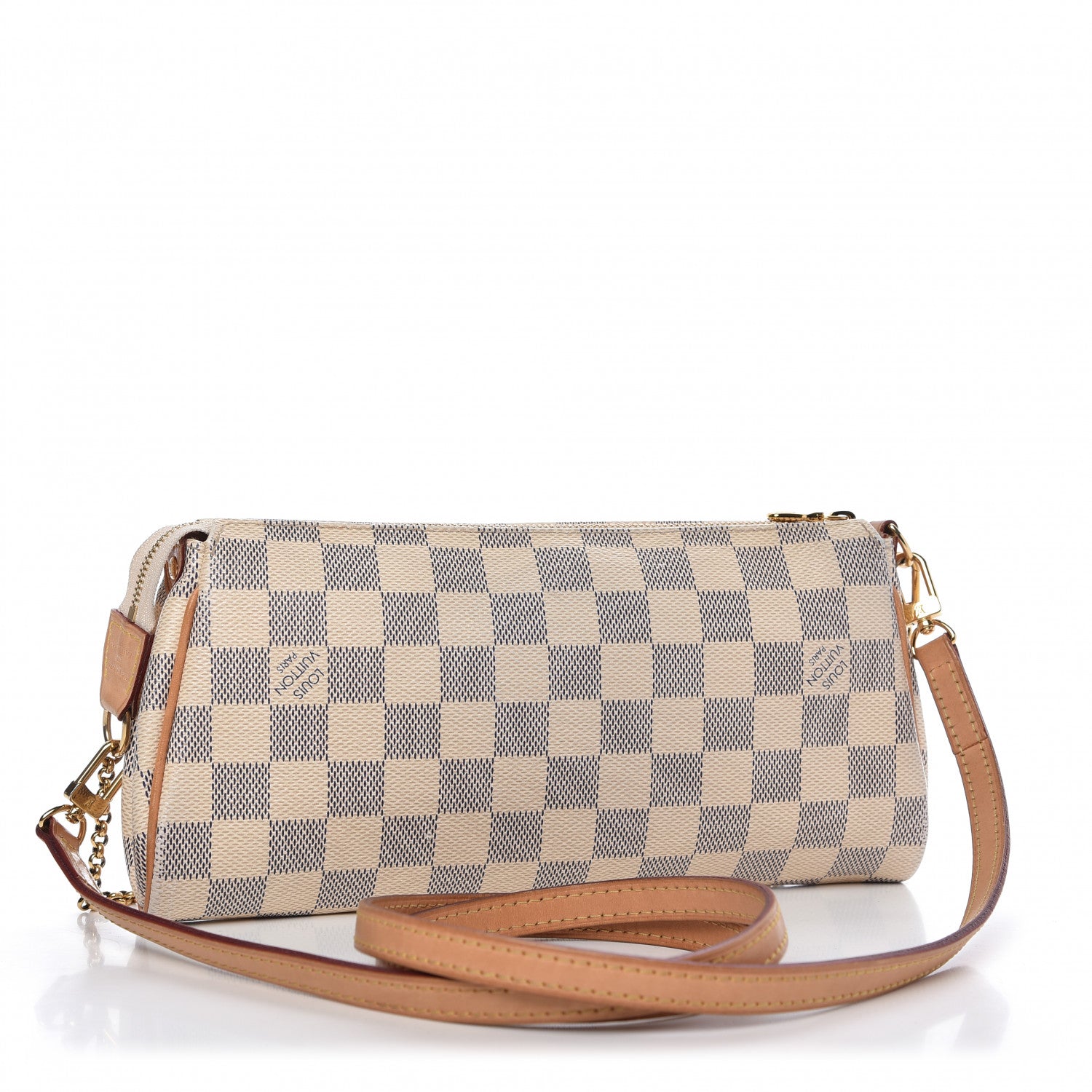 Louis Vuitton Damier Azur Eva Clutch 3 of 10