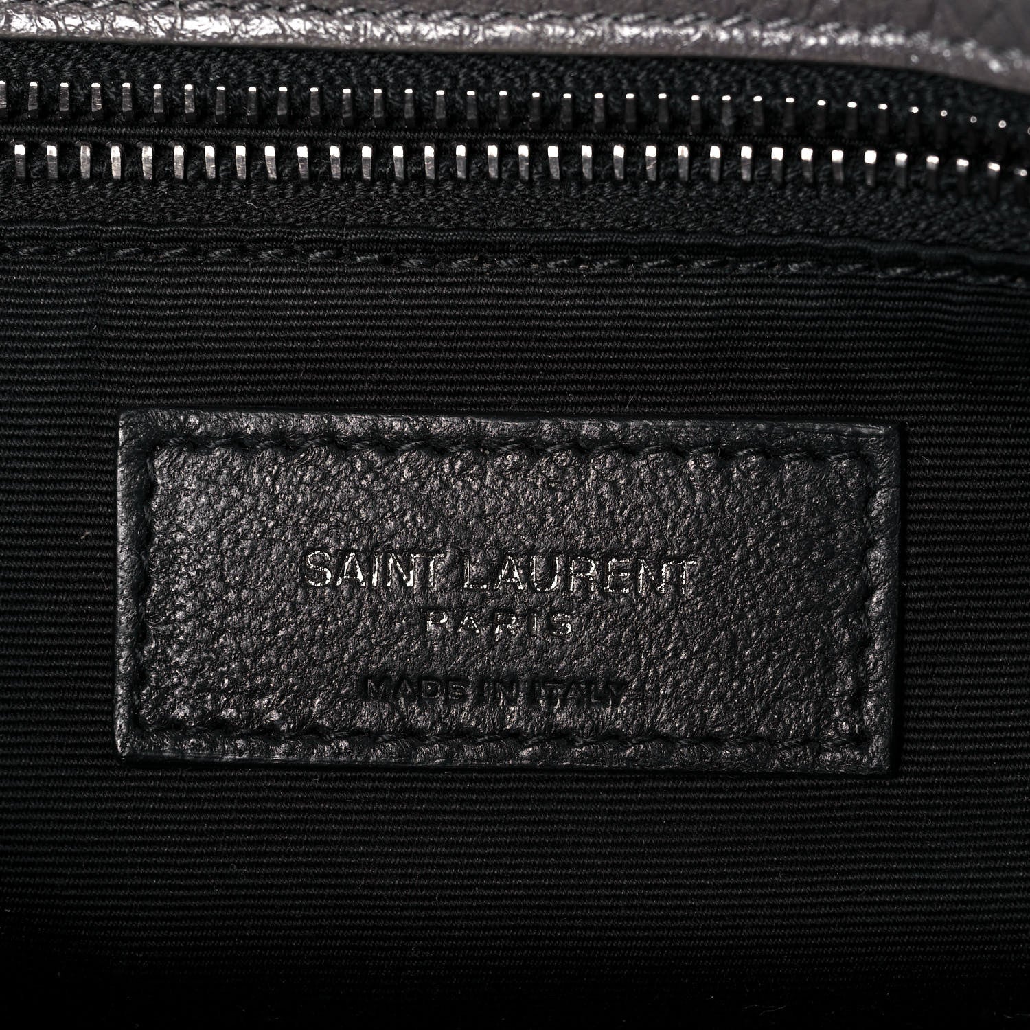 Saint Laurent Crinkled Calfskin Matelasse Monogram Medium Niki Chain Satchel Dark Chocolate 6 of 16