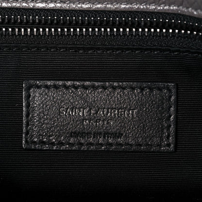 Saint Laurent Crinkled Calfskin Matelasse Monogram Medium Niki Chain Satchel Dark Chocolate 6 of 16