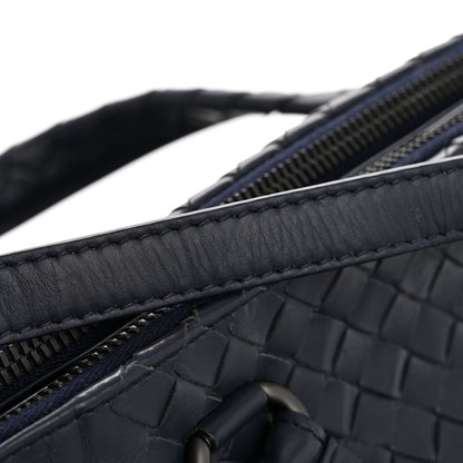 Bottega Veneta Nappa Intrecciato Shoulder Bag Dark Navy 13 of 13