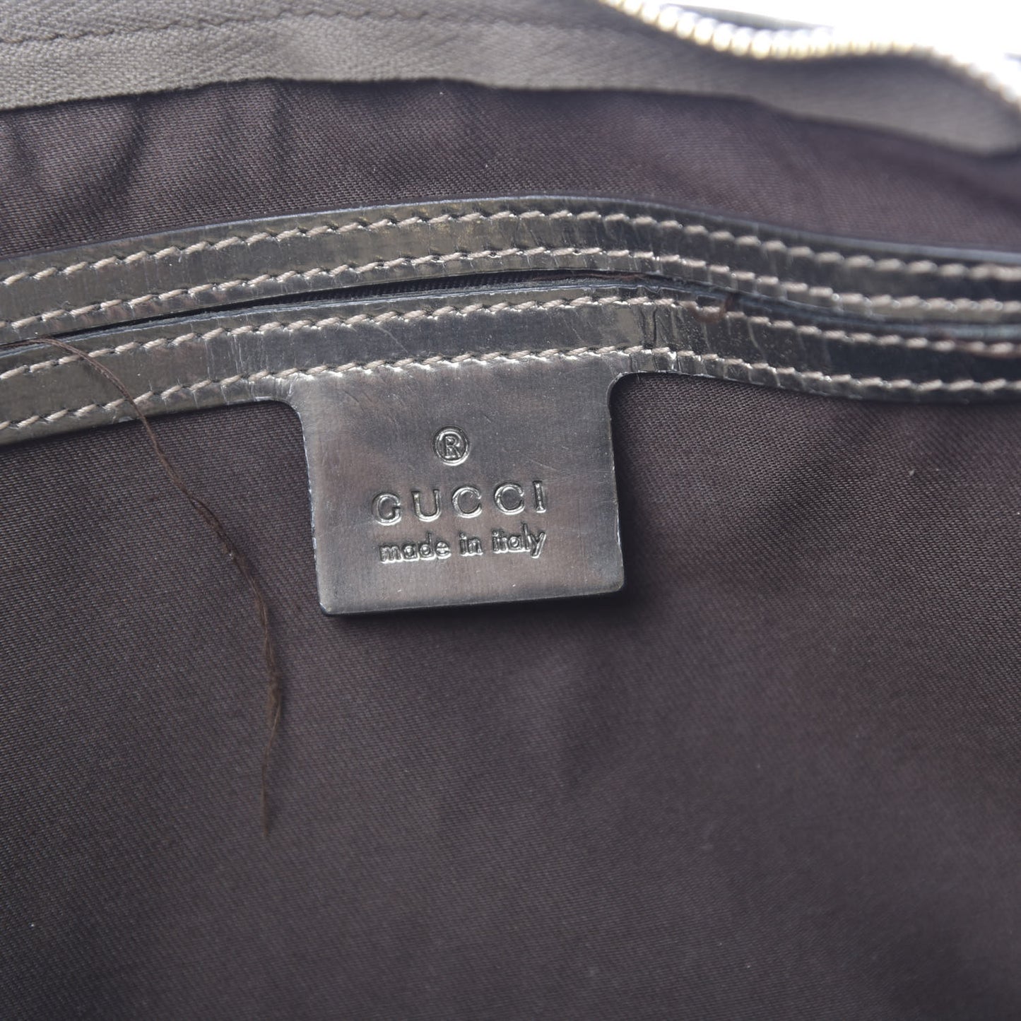 GG Plus Monogram Medium Joy Boston Pewter