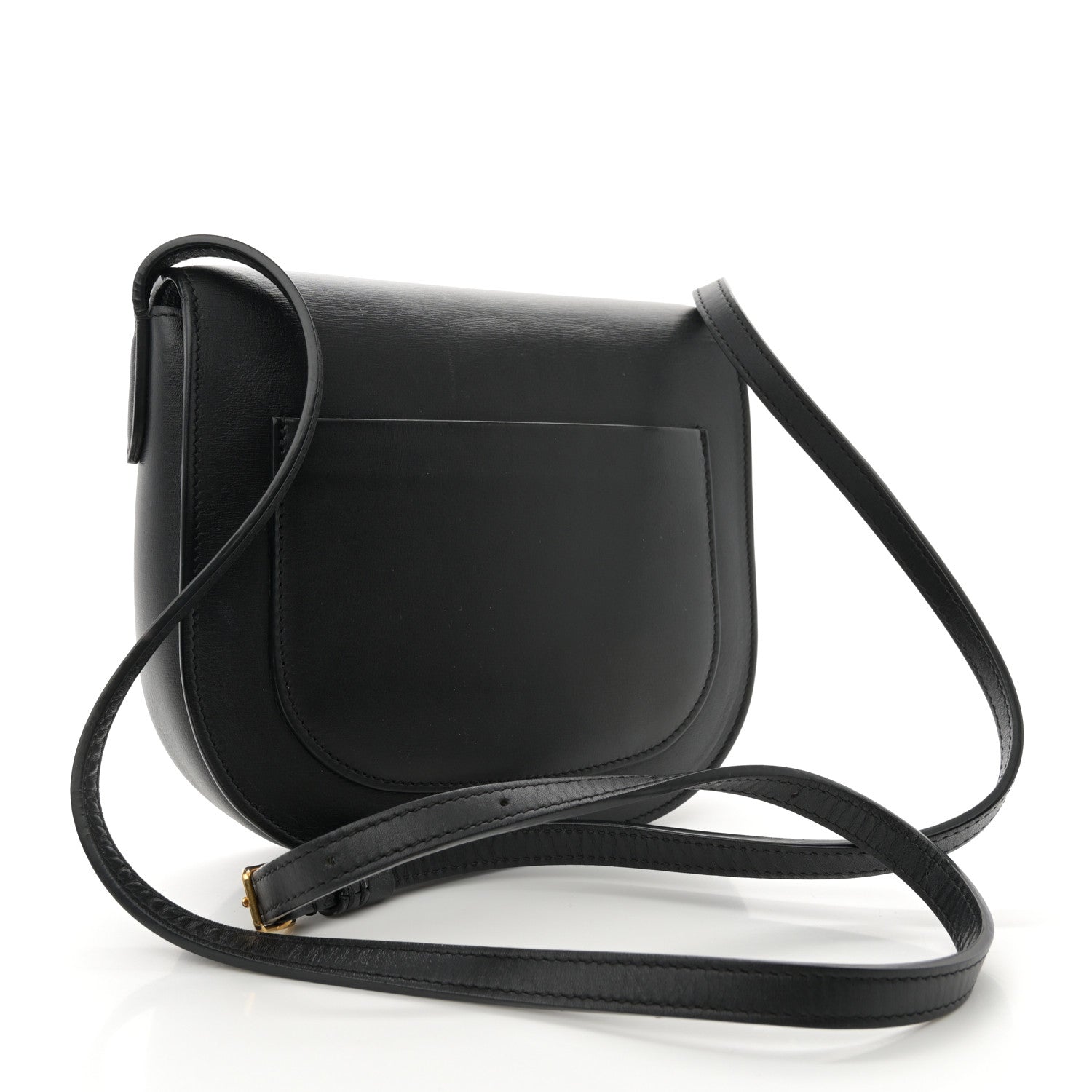 Celine Palmelato Calfskin Small Trotteur Black 3 of 14