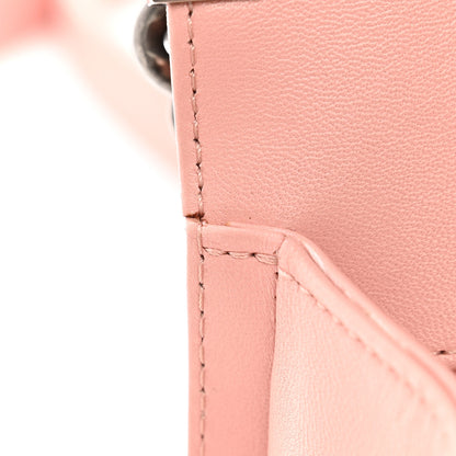 Chanel Calfskin Quilted Medium Boy Flap Light Pink 11 of 11