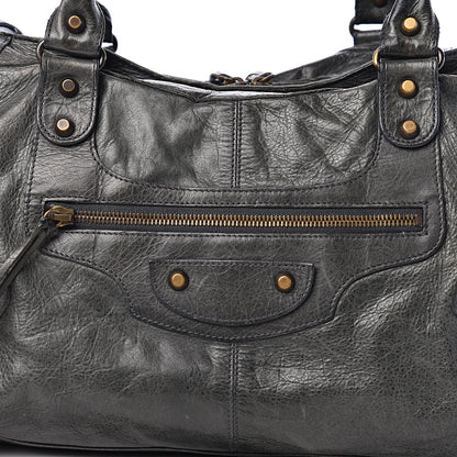 Balenciaga Agneau Classic Hardware Part Time Anthracite 14 of 14