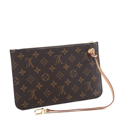Louis Vuitton Monogram Neverfull MM GM Pochette 2 of 9