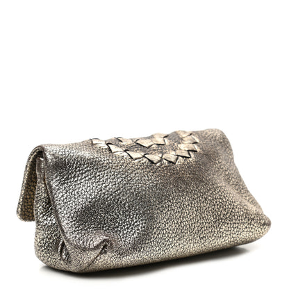 Bottega Veneta Cervo Illusion Cosmetic Case Platino Ossidato 3 of 8